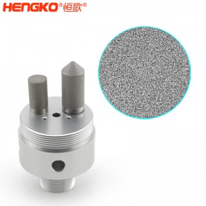 316不銹鋼樣氣過濾器耐高壓高強(qiáng)度易清洗,用于污水管道氣體檢測(cè)分析高溫氣體取樣探頭過濾器