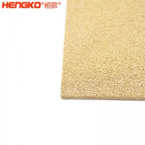 廠家直銷 銅粉末顆粒燒結(jié)透氣板 銅大規(guī)格燒結(jié)過濾板 按需求定制