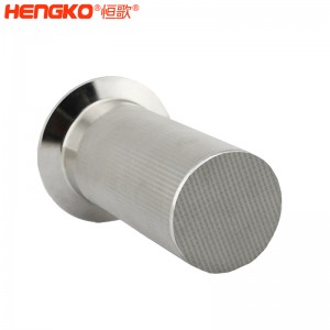 耐高溫可定制微米多孔絲網(wǎng)粉末燒結(jié)304 316 316L不銹鋼金屬濾芯濾可重復使用 過濾系統(tǒng)用