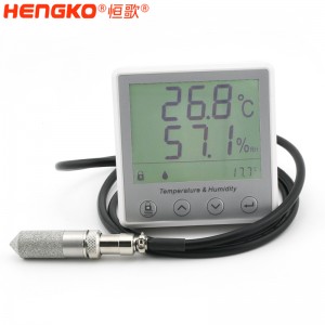 恒歌農業追溯監測系統高精準RS485溫濕度變送器帶露點功能,自動化監控溫室大棚溫濕度物聯網方案