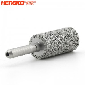 廠家定制316L粉末燒結不銹鋼過濾器曝氣頭,高強度耐腐蝕水族專用氣泡石