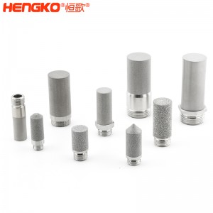 廠家來圖定制粉末燒結316L不銹鋼過濾器濾芯防塵耐腐蝕，用于化工制藥