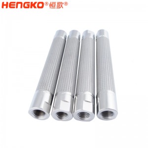 恒歌廠(chǎng)家直銷(xiāo)金屬納米多孔材料,孔隙均勻快速流通耐高溫工業(yè)納米多孔材料