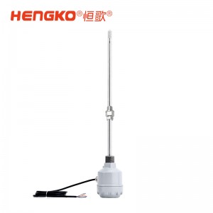烘烤爐管道加熱及冷卻監(jiān)測溫濕度變送器丨HG808-T5N4高溫型測量儀