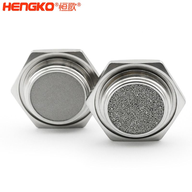 多層燒結不銹鋼呼吸回路細菌高流量無創(chuàng)呼吸機氧氣阻風門濾片 Featured Image