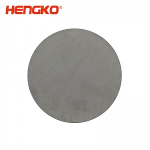 燒結不銹鋼過濾片防塵防爆透氣，廠家直銷微納米級多孔金屬濾芯