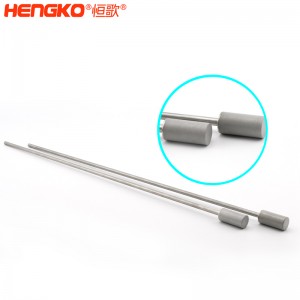 廠家批發(fā)316L不銹鋼長桿不銹鋼曝氣頭耐腐蝕防塵，用于二氧化碳/氧氣擴(kuò)散